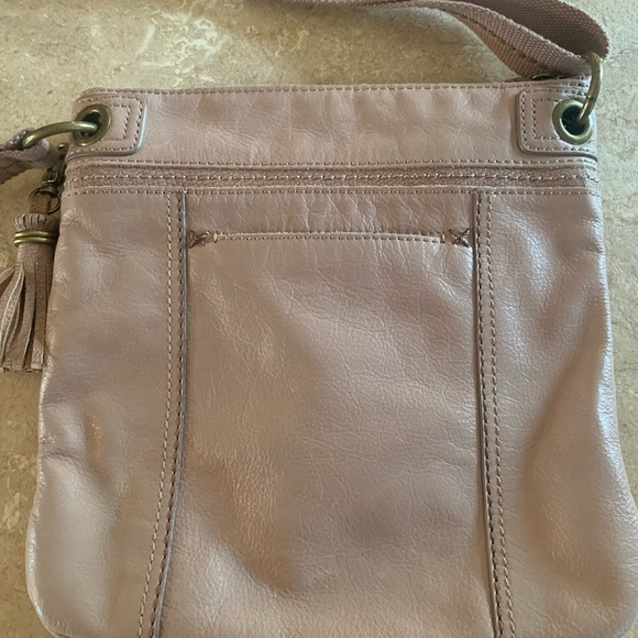 The Sak leather crossbody Mocha sparkle - Picture 7 of 9